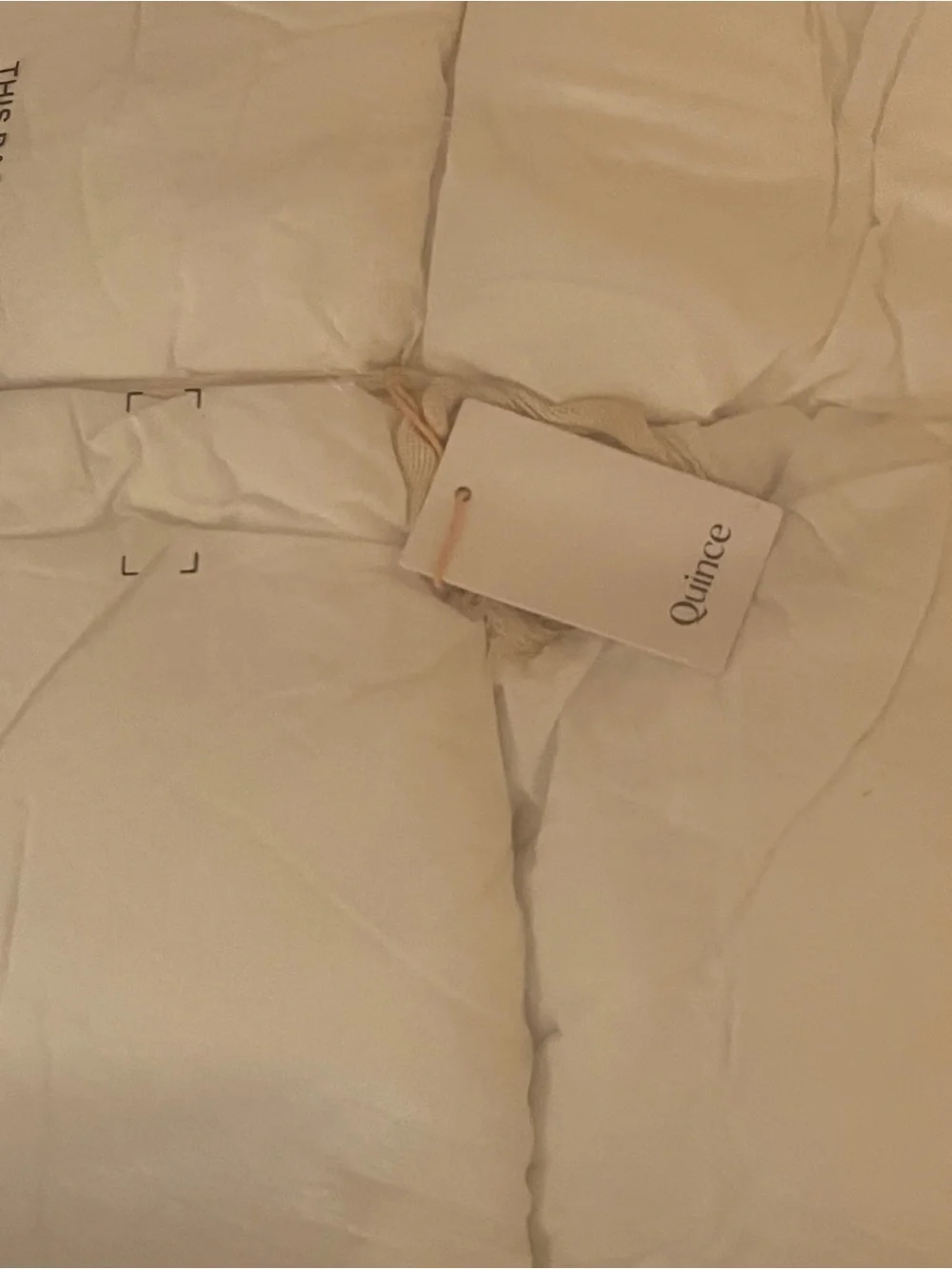 Quince Cotton Pintuck Comforter- Full/Queen 🤍